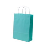 Bolsa Kraft asa cordon_papel verde 1